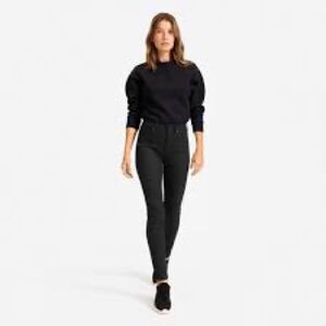 EUC EVERLANE FADED BLACK SKINNY JEANS SIZE 25